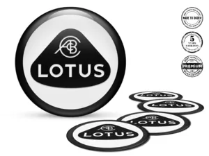 Lotus Wheel Decals Style Silicone Badge Upgrade